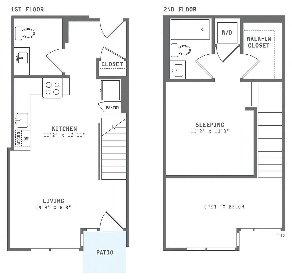 Floor plan TH1
