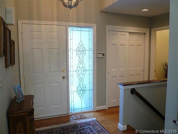 The entry foyer shows off t...