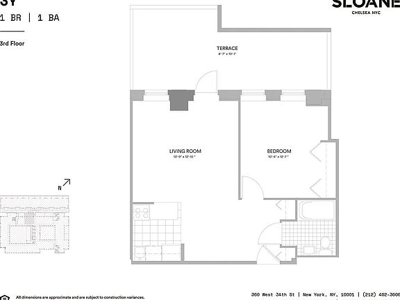 2nd image of 360 W 34th St APT 3Y