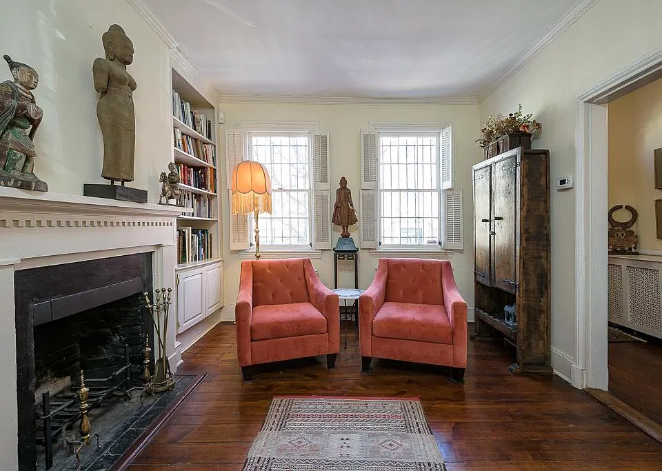 Double living room towards front of house