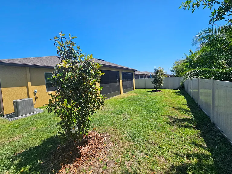 Large Fenced Backyard