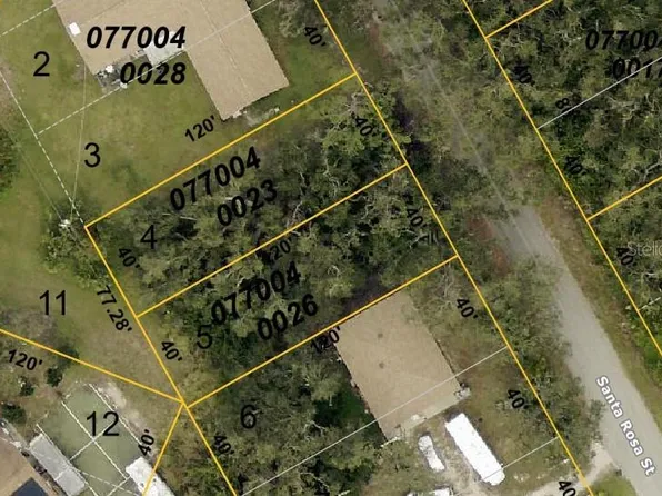 Santa Rosa St Lot 4-5, North Pt, FL 34287