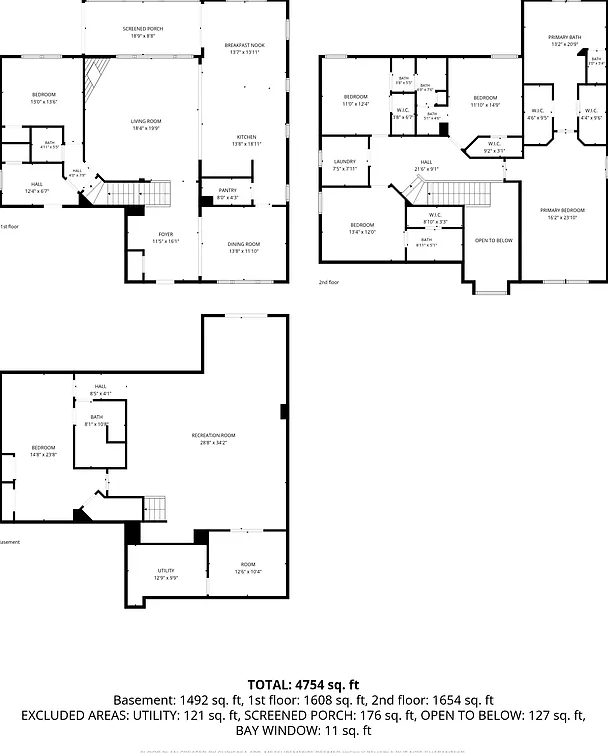4 bed, 4.5 bath, 5000 sqft, $4,395 — Photo 3