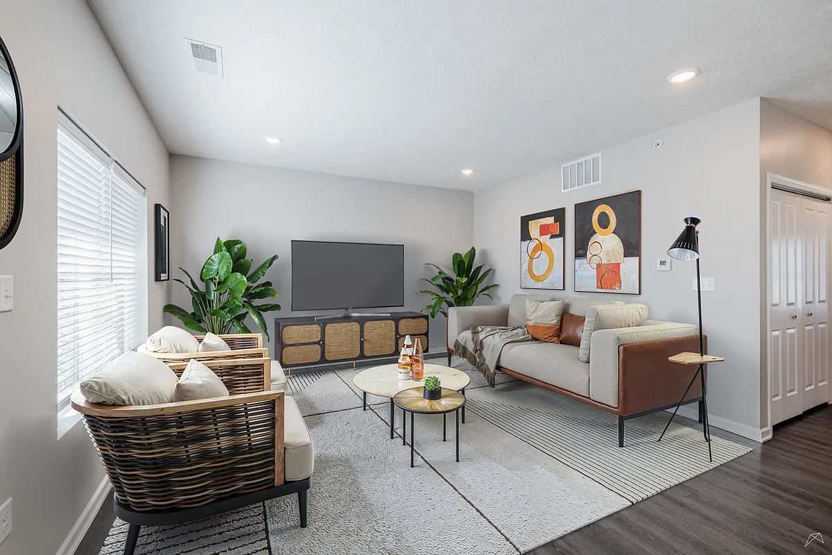 Floor plan 2 Bed, 1 Bath A