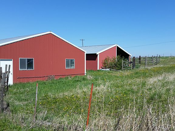 machine shed & hay barn