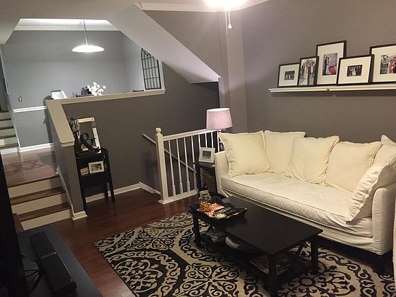 Shot of the Living Room from the Doorway of Bedroom 1. 