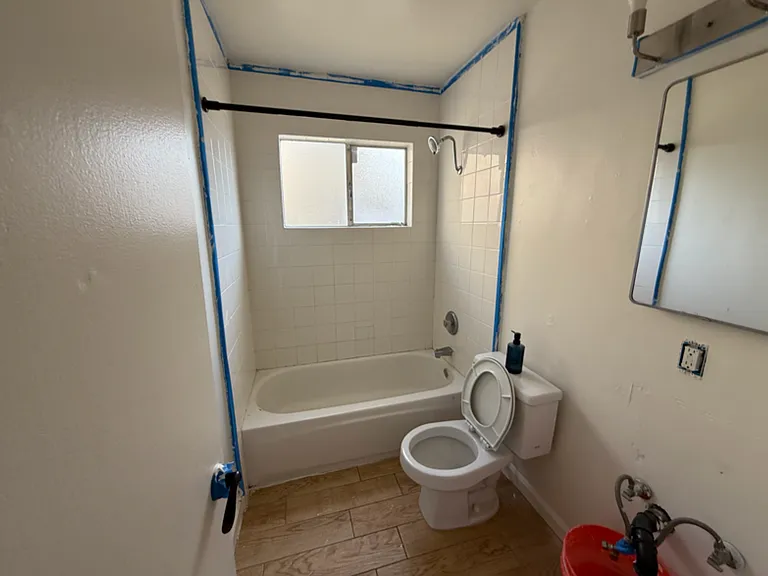 Bathroom 1 in progress
