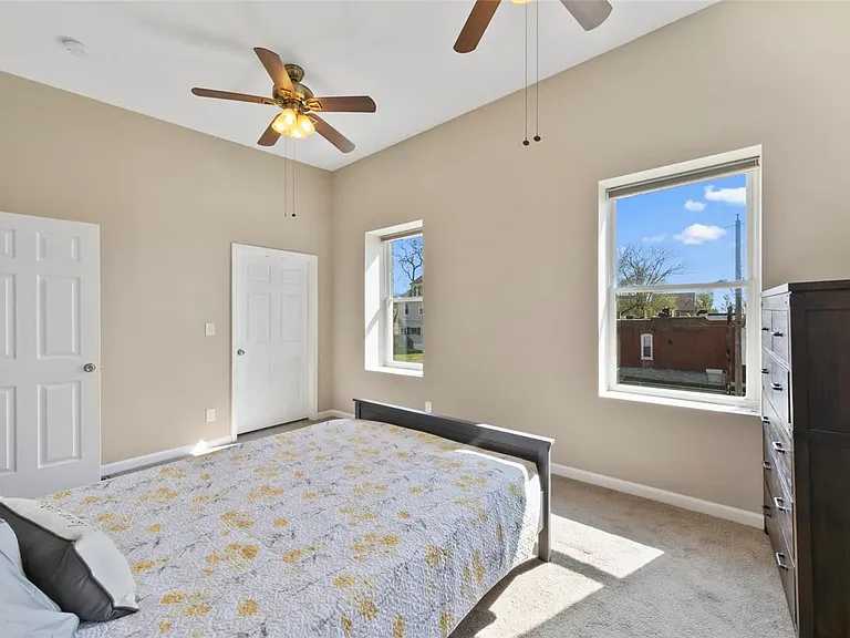 Master Bedroom with a view and walk in master closet