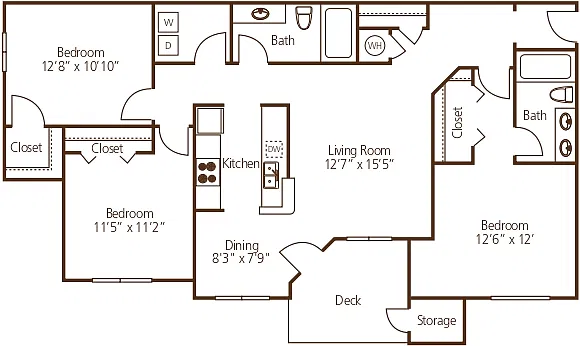 Floor plan Willow