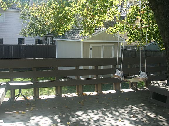 Beautiful Deck and Shed