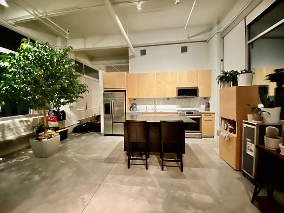 Kitchen night view