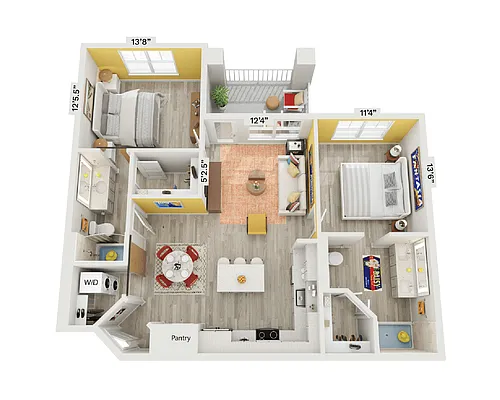 Floor plan B1 - The Valencia