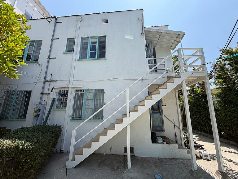 Rear entrance