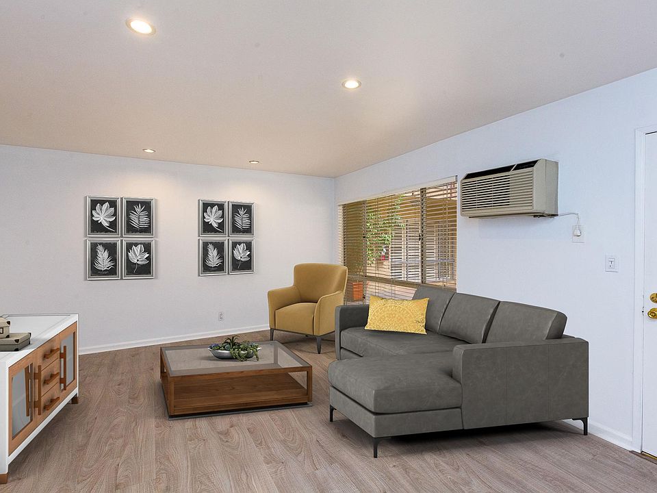 Staged living room