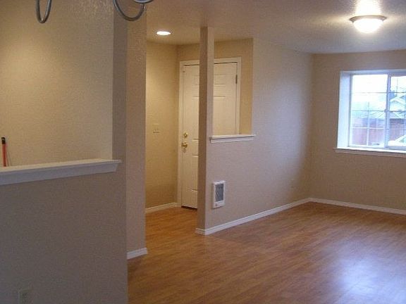 Entry and living room.