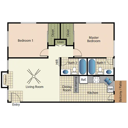 Floor plan Allure