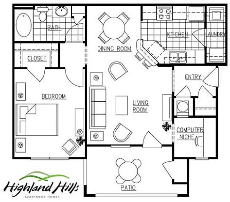 Floor plan Ashley