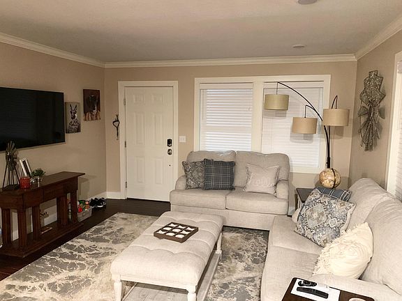 Family room and front door