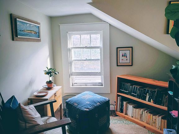 Third floor bedroom looking toward front of the house