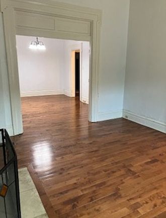 Large rooms on the first floor