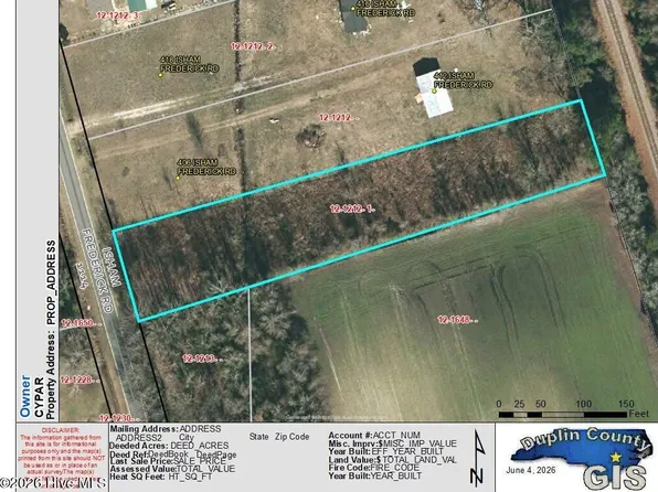 LOT 1 Isham Frederick Rd Lot 1, Magnolia, NC 28453