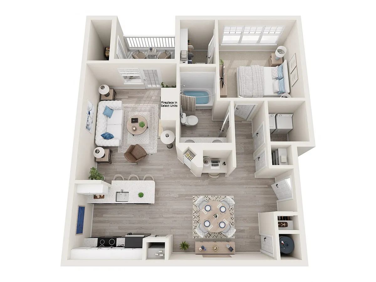 Floor plan A3 Renovated