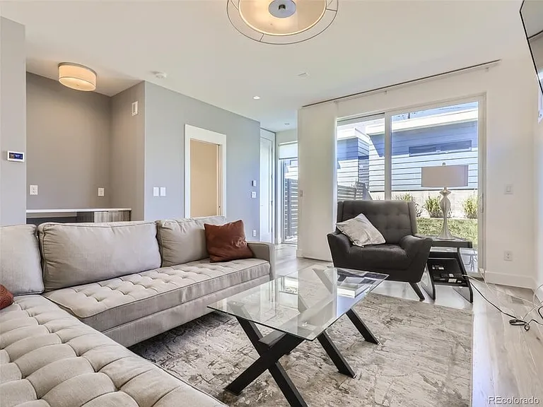 Ground level living room