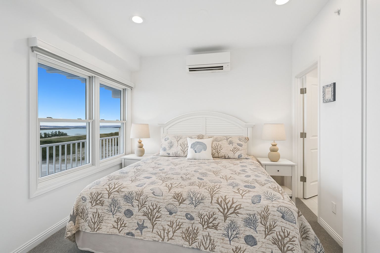  Bedroom with bay side water views.