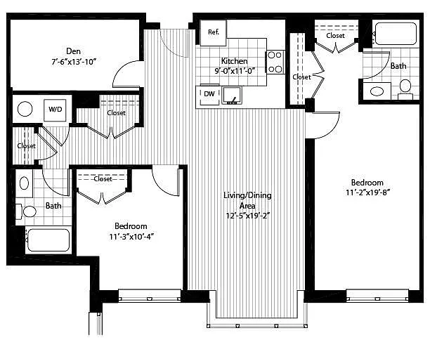 Floor plan B12