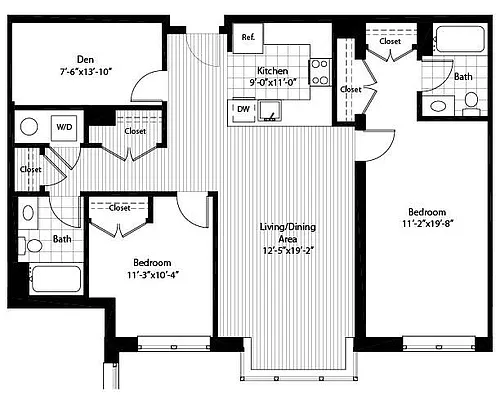 Floor plan B12