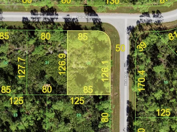 12109 KELLER AVENUE LOT 30, PORT CHARLOTTE, FL 33981