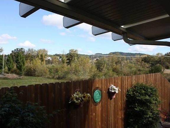 View from deck