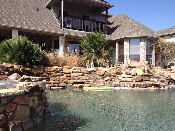 Pool area/back of house
