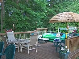 Resort-style  Pool Built into Deck