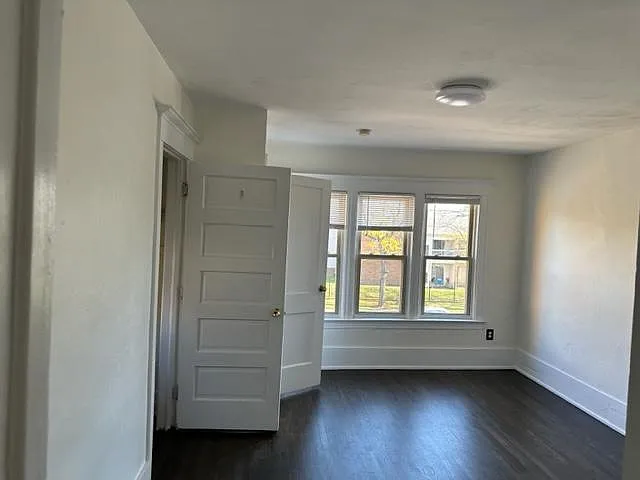 bedroom with 2 closets