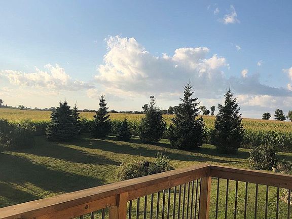 View from rear deck