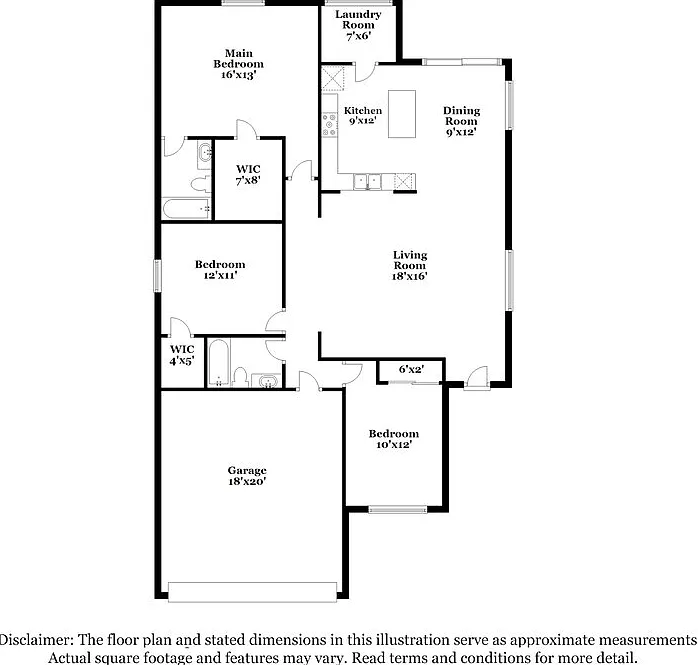 3 bed, 2.0 bath, 1431 sqft, $2,250 — Photo 2
