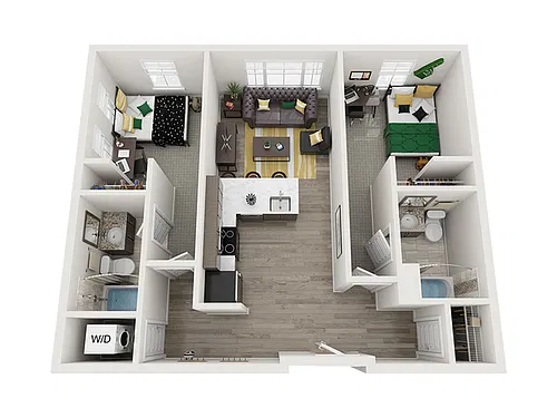 Floor plan B1