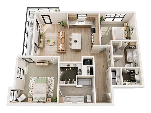 Floor plan C3