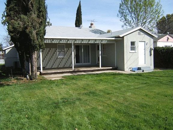Big fenced backyard