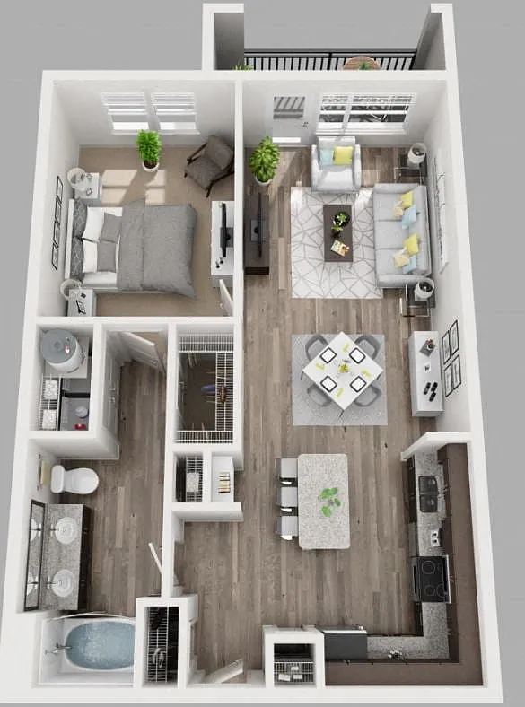 Floor plan A4