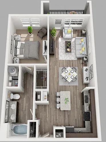 Floor plan A4