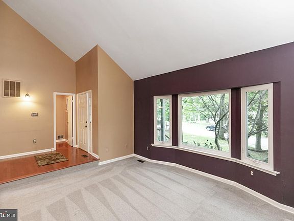 living room prior to paint