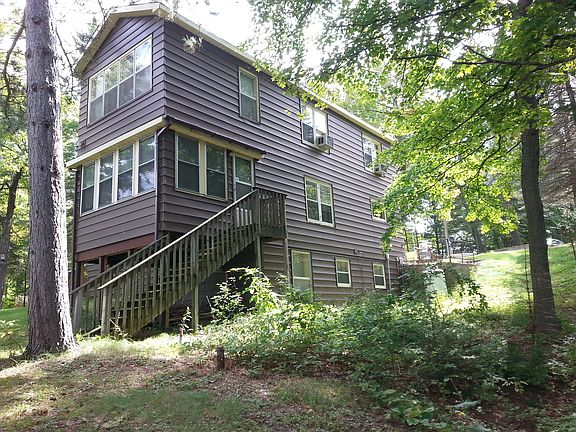Cabin view from lake side