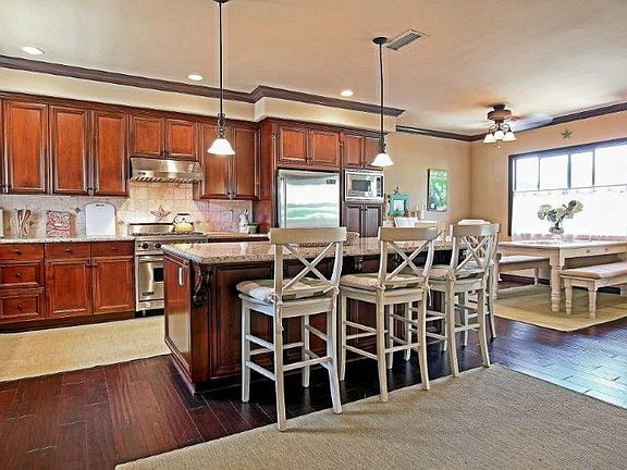 Chef's delight kitchen with granite counters