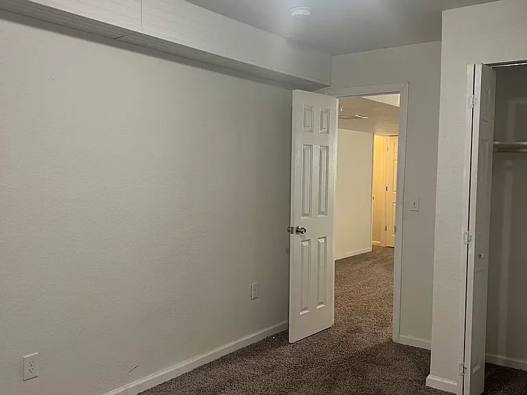 Basement master bedroom