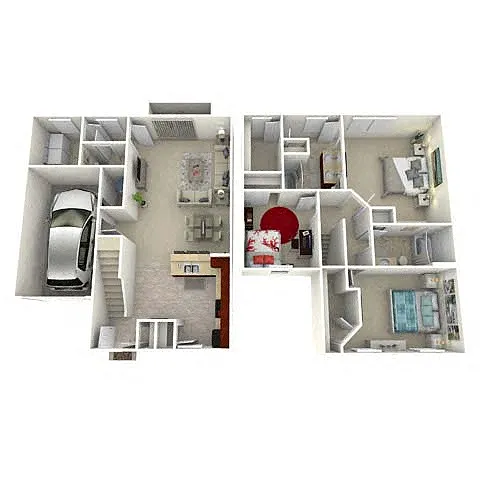 Floor plan The Trifecta
