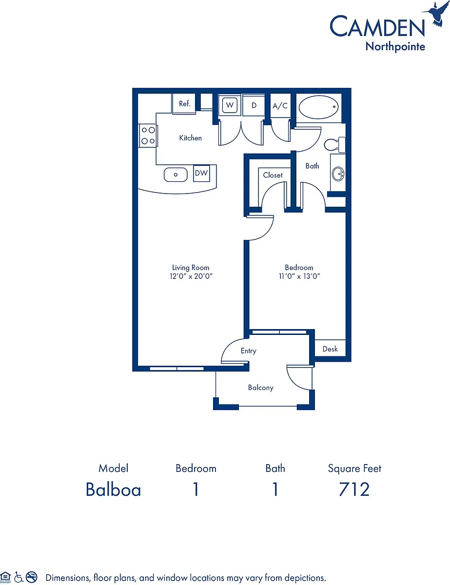 Floor plan Balboa