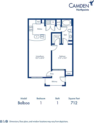 Floor plan Balboa