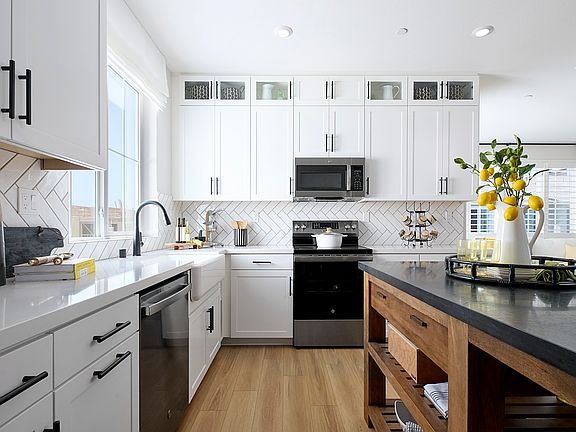 Plan 2 Model Home Kitchen Detail